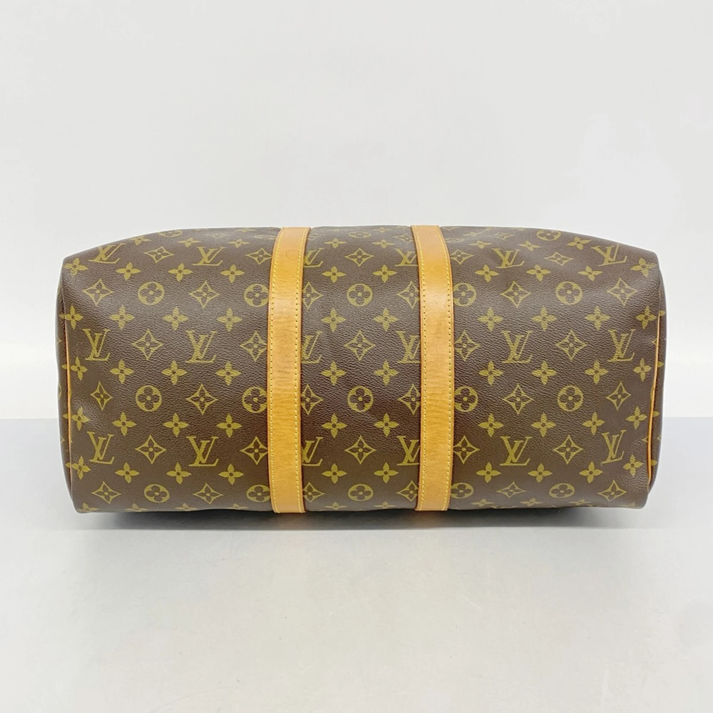 LOUIS VUITTON Brown Monogram Keepall 45 Boston Bag - Picture 3 of 11